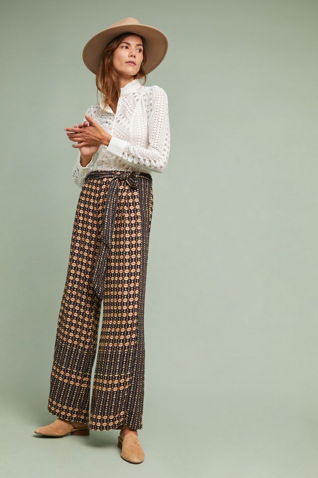 Metzner Wide-Leg Trousers | Anthropologie