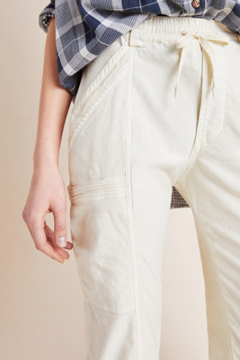 cropped cargo trousers