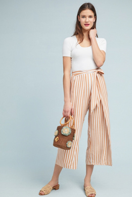 summer striped pants