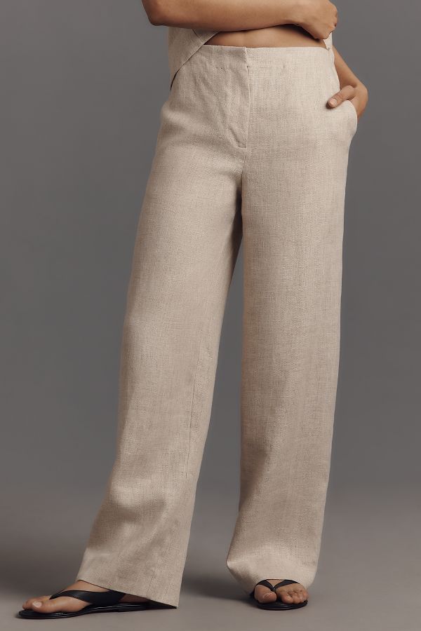 Slide View: 2: Faithfull Maeve Linen Trousers