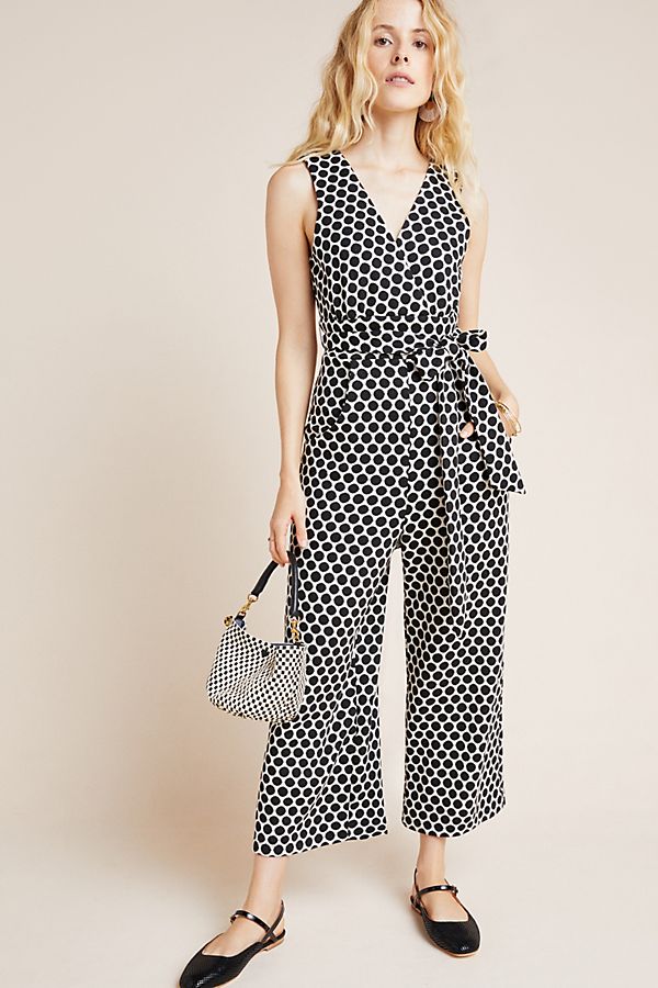 Slide View: 1: Masha Abstract Knit Jumpsuit