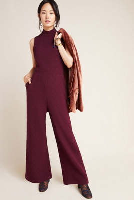 anthropologie chino jumpsuit