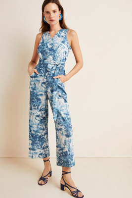 anthropologie green jumpsuit