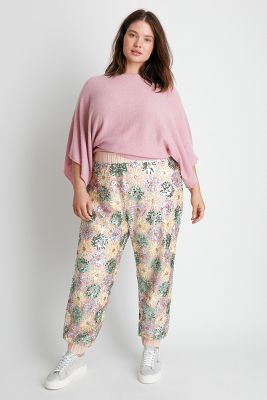 anthropologie sequin joggers