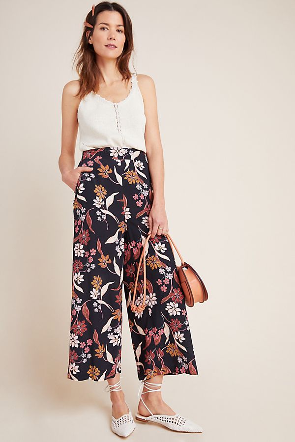 Slide View: 1: DOLAN Collection Dayna Embroidered Trousers