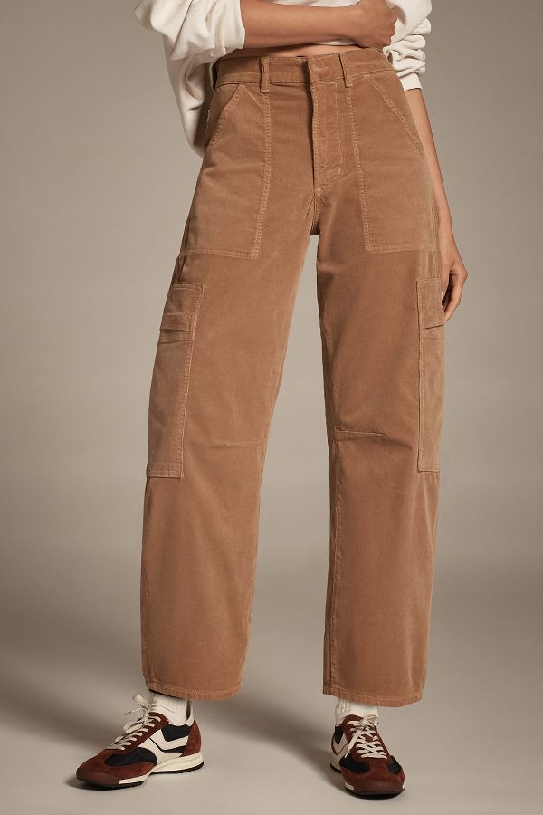 Slide View: 2: Citizens of Humanity Marcelle Cargo Cropped Pants