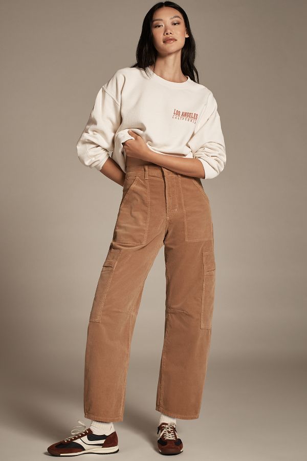 Slide View: 1: Citizens of Humanity Marcelle Cargo Cropped Pants