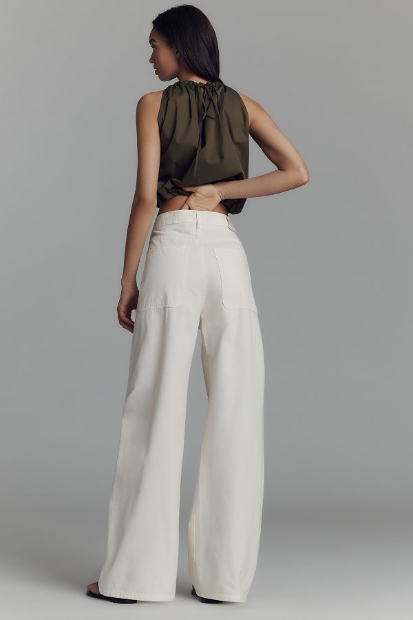 Slide View: 4: Citizens of Humanity Ayla Cargo High-Rise Wide-Leg Pants