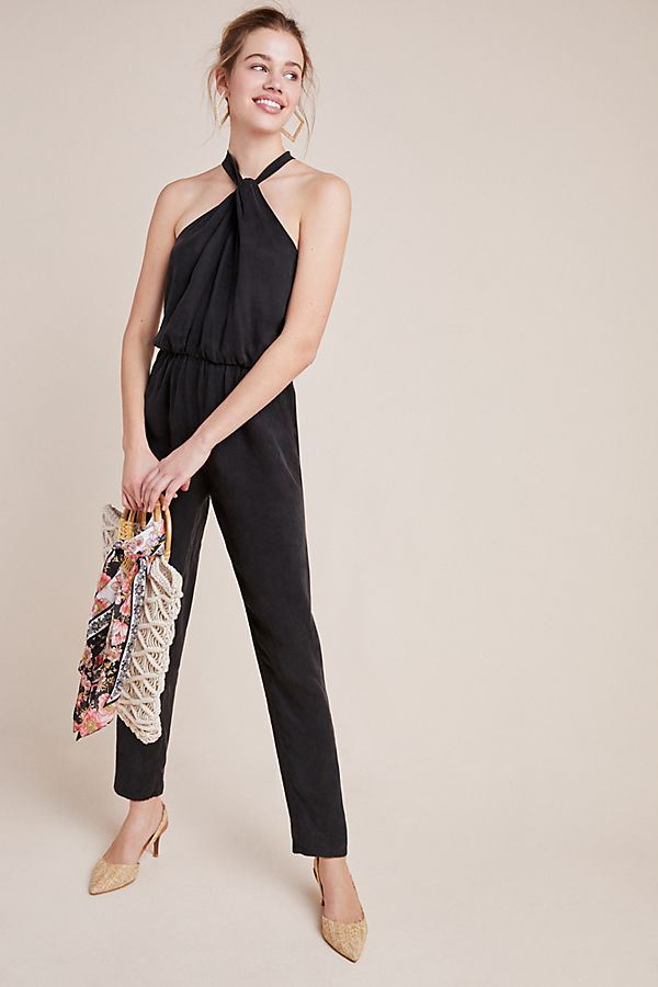 Slide View: 1: Corbett Cupro Jumpsuit