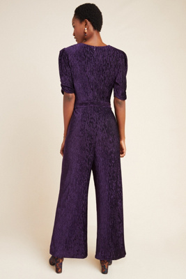 greylin velvet jumpsuit