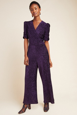 greylin velvet jumpsuit
