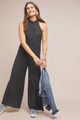 anthropologie cloth and stone jumpsuit