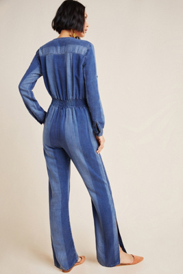 cloth and stone chambray jumpsuit