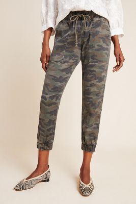 cloth and stone camo pocket jogger