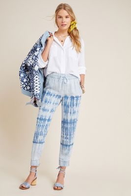 chambray joggers