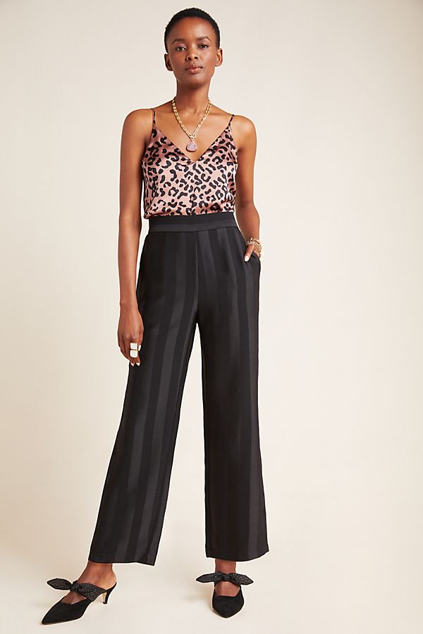 Slide View: 1: Tonya Striped Trousers