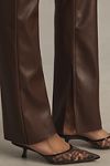 Thumbnail View 3: 4SI3NNA Zeida Faux-Leather Pants