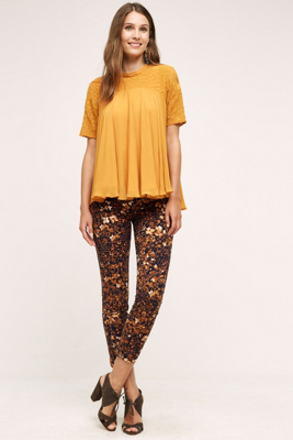 anthropologie essential slim trouser
