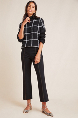 anthropologie essential crop flare