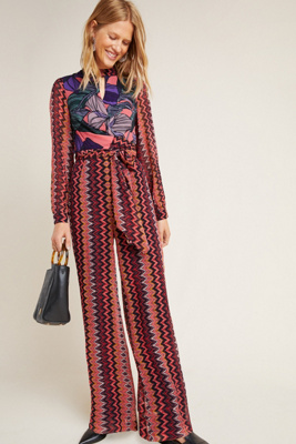 red jumpsuit anthropologie