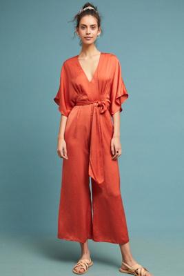 green jumpsuit anthropologie