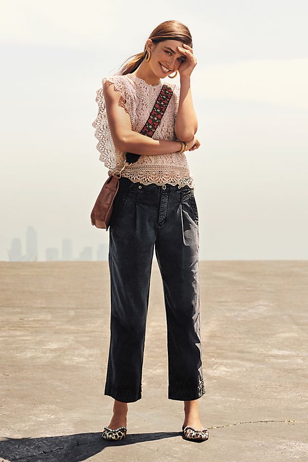 Slide View: 1: Slouched Trousers