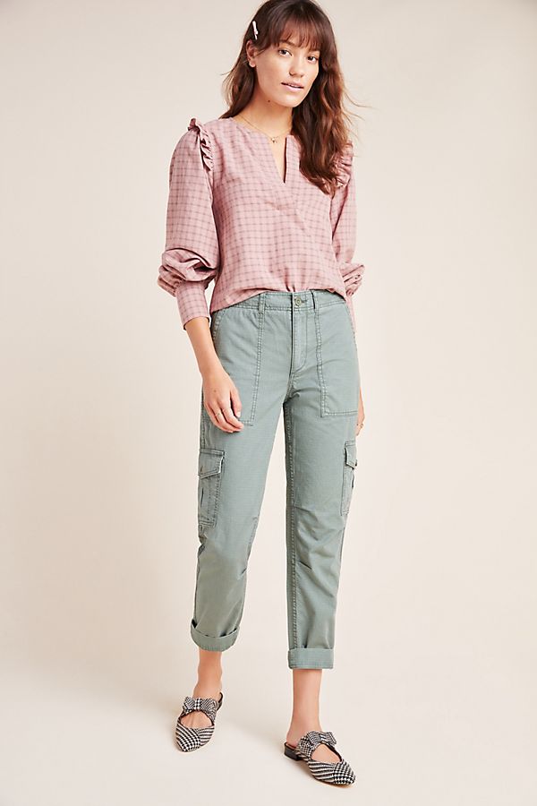 Slide View: 1: Nina Relaxed Cargo Pants