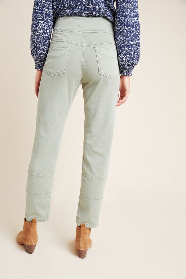 Flynn Tapered Knit Trousers | Anthropologie