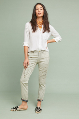 anthropologie chino pants
