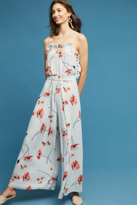 anthropologie petite jumpsuit