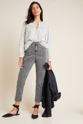 anthropologie high waisted pants