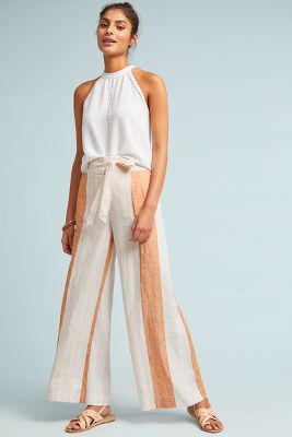 anthropologie striped pants