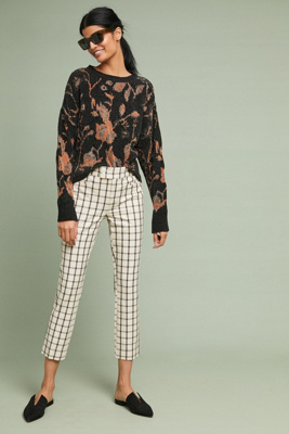 anthropologie essential slim trouser