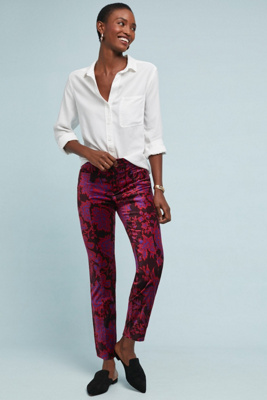 anthropologie essential slim trouser