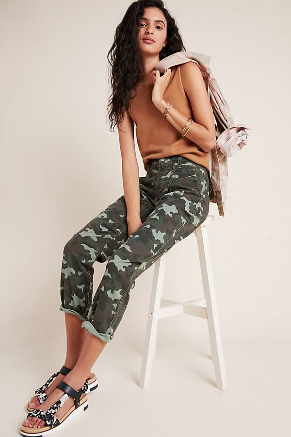 Slide View: 1: Wanderer Camo Cargo Pants