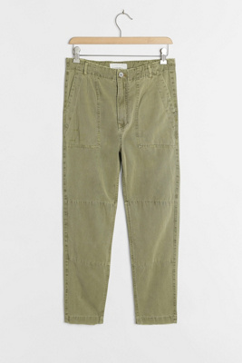 tapered utility trousers