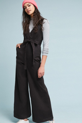 anthropologie chino jumpsuit