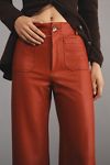 Vista en miniatura 2: Maeve The Colette Cropped Vegan Leather Trousers