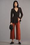 Vista en miniatura 1: Maeve The Colette Cropped Vegan Leather Trousers