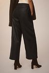 Thumbnail View 3: The Izzie Relaxed Pull-On Barrel Pants by Pilcro: Faux-Leather Edition