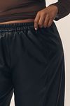 Thumbnail View 7: The Izzie Relaxed Pull-On Barrel Pants by Pilcro: Faux-Leather Edition