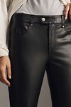 Thumbnail View 4: Pilcro Faux-Leather Cropped Moto Pants