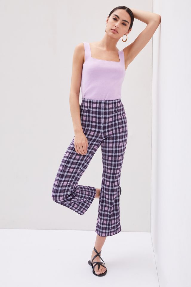 Maeve Cropped Flare Pants | Anthropologie