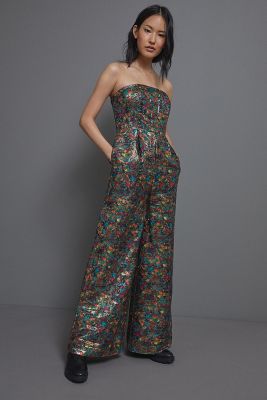 strapless jumpsuit uk