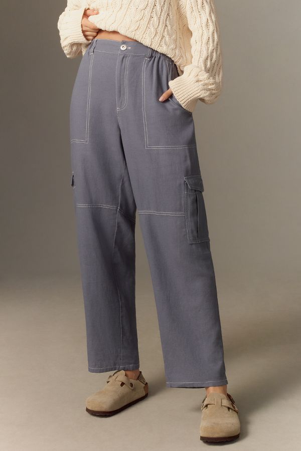 Slide View: 2: Pilcro Relaxed Cargo Pants