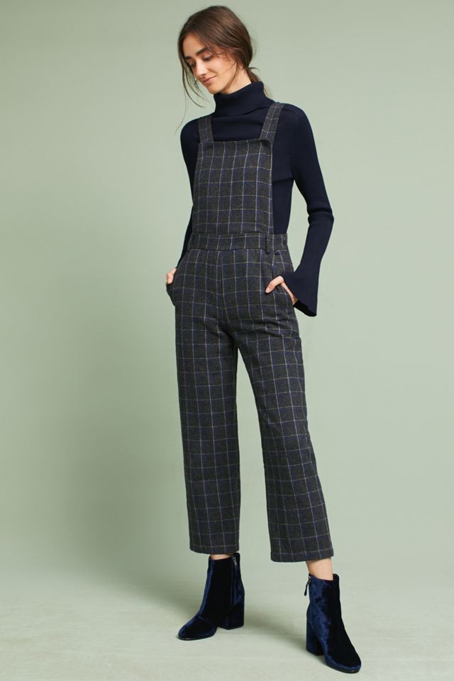 Plaid Overall