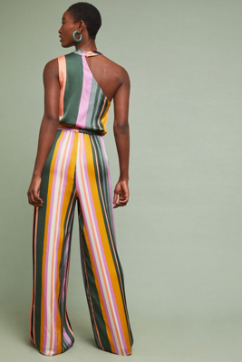 pandora striped jumpsuit