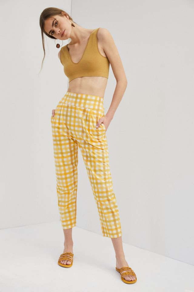 Thora Gingham Bow Pants main image 1
