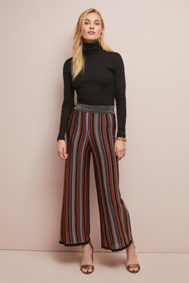 anthropologie striped pants