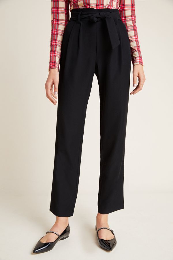 Parvati Paperbag-Waisted Trousers | Anthropologie